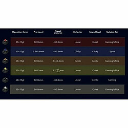 Pièces de rechange Newskill Switches Gateron Espagnol Qwerty pas cher