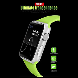 Acheter Wewoo Montre conectée vert 1.54 pouces IPS Full View Écran tactile capacitif complet MTK2502C-ARM7 Bluetooth 4.0 Smartwatch Téléphone, GSM / Smart Bouton / Augmenter à l'écran lumineux / Flip main à l'interface de commutation / 3D Accélération / Podomètre Analy