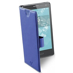 Cellular Line Etui Book Uni pour smartphones jusqu'à 5.4"" BOOKUNI3LB Etui pour smartphones jusqu'à 5.4"" - Bleu