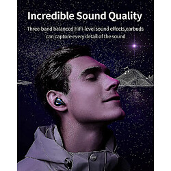 Acheter Universal Bouchons d'oreilles sans fil Casque bluetooth Mode jeu/musique Casque intra-auriculaire/USB C