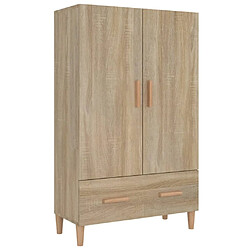 Maison Chic Buffet,Meuble de Rangement,commode pour salon,Cuisine Chêne sonoma 70x31x115 cm Bois d'ingénierie -MN14925