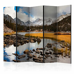 Paris Prix Paravent 5 Volets Mountain Stream 172x225cm 