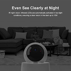 Universal Mini caméra wifi caméra IP sans fil intelligente 360 infrarouge vision nocturne surveillance bébé caméra de surveillance 