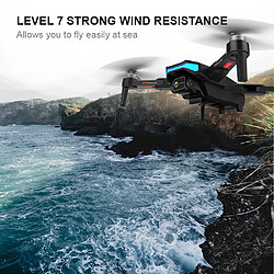 Universal F188 1km Caméra longue distance Drone 6K GPS Professionnel 5G WiFi FPV Brushless Professionnel Pliable RC DRON Quadcopter | RC Helicopter(Le noir) 