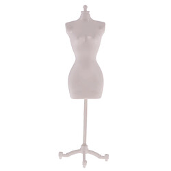 présentoir robe mannequin modèle stand pour poupées blanc support de poupée