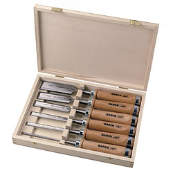 Coffret de 6 ciseaux à bois 425-083 Bahco 