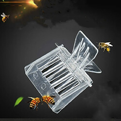 Avis Wewoo 2 pcs en plastique livre clip type abeille roi cage apiculture outil