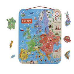 Juratoys-Janod carte d'europe magnetique version allemande