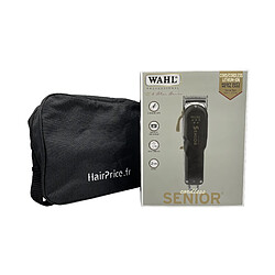 WAHL - Tondeuse professionnelle Senior Sans Fil – Chrome et Noire 