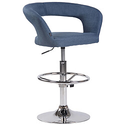 Non Tabouret de bar Jaen tissu 