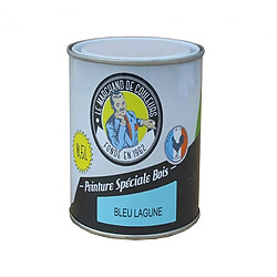 Peinture Spécial Bois - Satinée - Bleu lagune - 0.5 L - ONIP