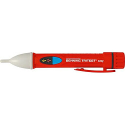 BENNING Testeur de tension TRITEST easy, Long. totale : 153 mm, Plage de tension V/AC 200-1000