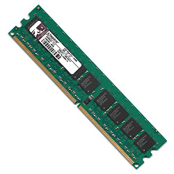 RAM Mémoire Serveur DDR2-800 Kingston PC2-6400E 2GB ECC CL6 2RX8 DIMM KWM553-ELC · Occasion 