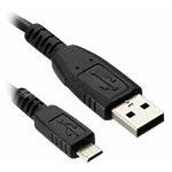 DLH Energy CABLE MICRO USB 1M BLK ALL DEVICES CHAR BY MUSB