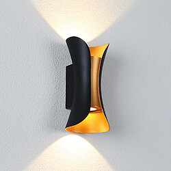 Acheter Universal Applique murale imperméable extérieure Applique murale créative Simple et moderne Salon Chambre Allée Chevet Mur(Le noir)