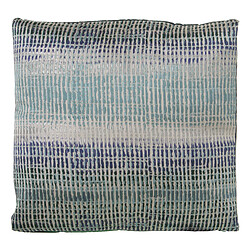 Coussin Alexandra House Living Bleu Textile 43 x 43 cm 