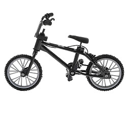 1:24 mini alliage doigt vélo vélo moulé sous pression modèle bureau gadget jouet noir
