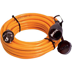 Schwabe Rallonge électrique 25m H07BQ-F 3G2,5 orange 