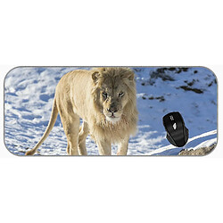 Universal (750x300x3) xxl jeu grand pad de souris bébé animal grand chat sauvage lion branche arbre non glissant caoutchouc