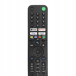 GUPBOO Télécommande Universelle de Rechange pour Sony 4K Smart TV avec télécommande KD-43X80J KD-75X79J