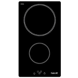 Foster S1000 Plaque Induction 1200W 230V Verre et Céramique Toucher Noir 