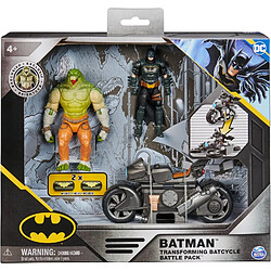 Spin Master Batman Transforming - Batcycle avec Figurines 