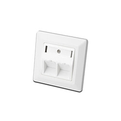 Digitus DN-93801-1 prise de courant RJ-45 Blanc Socket-Outlets