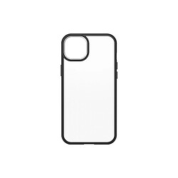 Coque antichoc OtterBox React pour iPhone 14 Plus Transparent avec contours noirs 