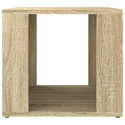 Maison Chic Table de chevet,Table de nuit,Table d'appoint pour salon Chêne sonoma 41x40x36 cm Bois d'ingénierie -MN94118 pas cher