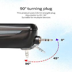 Acheter Universal Microphone à revers UHF pour téléphones, caméras reflex, vidéos, interviews en direct.