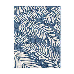 Avril Paris Tapis extérieur - 120x160cm - Bleu - 100% polypropylène - 192 000pts/m2 - ALBI