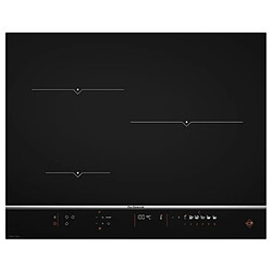 Table de cuisson à induction 65cm 3 feux 7400kw noir - dpi7570xt - DE DIETRICH 