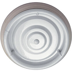 Plafonnier rond CIRCE 1xG10q T9 circ. H9xP.46cm Blanc Réf:CIR40 BR*BR 