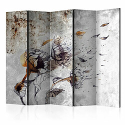 Paris Prix Paravent 5 Volets Recall Sunflowers 172x225cm