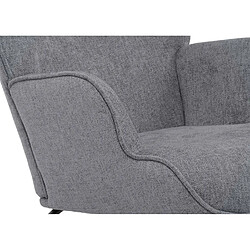 Acheter Mendler Fauteuil à bascule HWC-N14, Fauteuil relax à bascule Fauteuil TV, bois massif métal tissu/textile 320g/m² ~ gris foncé