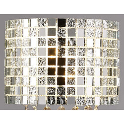 Acheter Luminaire Center Applique murale Camden 2 Ampoules G9 chrome poli/verre Mosaique/cristal