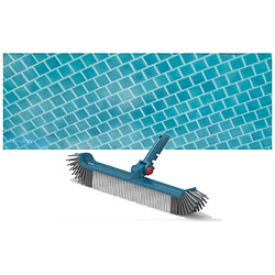 Astral Brosse de paroi 48cm avec angle ajustable blue line