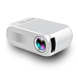 Acheter Wewoo Mini Vidéoprojecteur blanc 320 * 240 Mini projecteur LED Home Cinéma, HDMI et AV & SD USB