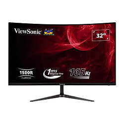 Ecran PC Gamer Incurve - VIEWSONIC VX3218 - PC - MHD - 32 FHD - Dalle VA - 1 ms - 165Hz - DisplayPort - AMD FreeSync