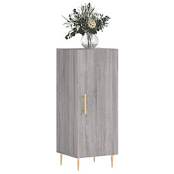 Avis Maison Chic Buffet,Meuble de Rangement,commode pour salon,Cuisine Sonoma gris 34,5x34x90 cm Bois d'ingénierie -MN40055