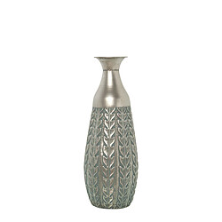 Vase Alexandra House Living Argenté Métal 13 x 13 x 51 cm