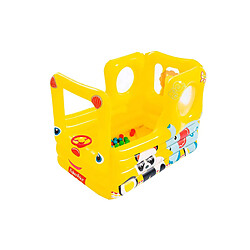 Avis Piscine à Balles Gonflables Bestway Fisher Price Bus Scolaire 137x96x96 cm Jaune