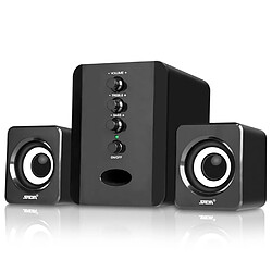 Universal MINI MINI NOIR PARLEUR DE L'INFORMATEUR USB TRANSPORTS Wired Haut-Parleur Home Home Theater System Système Stéréo Haut-parleurs Subwoofer Haut-parleur pour ordinateur portable 