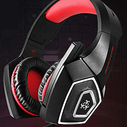 Avis Justgreenbox Game Headset Large RGB Light-emitting Wired Headphone