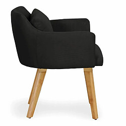 Acheter Paris Prix Fauteuil Scandinave Alan 70cm Noir