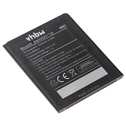 vhbw Batterie remplacement pour Wiko 4901 pour smartphone (2500mAh, 3,7V, Li-polymère) 