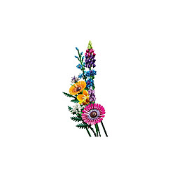 LEGO Icons Bouquet de fleurs sauvages pas cher