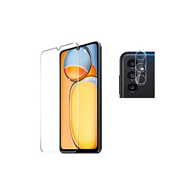 Kit de film de caméra arrière + verre trempé clearglass Phonecare pour Samsung Galaxy A15 5G - Transparent 