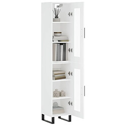 Avis Maison Chic Buffet,Meuble de Rangement,commode pour salon,Cuisine Blanc 34,5x34x180 cm Bois d'ingénierie -MN93172