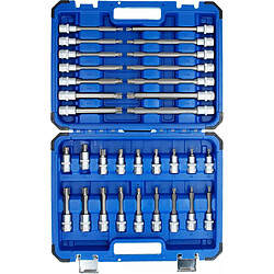 BRILLIANT TOOLS Jeu de douilles de tournevis 1/2" RIBE 32 pcs Acier